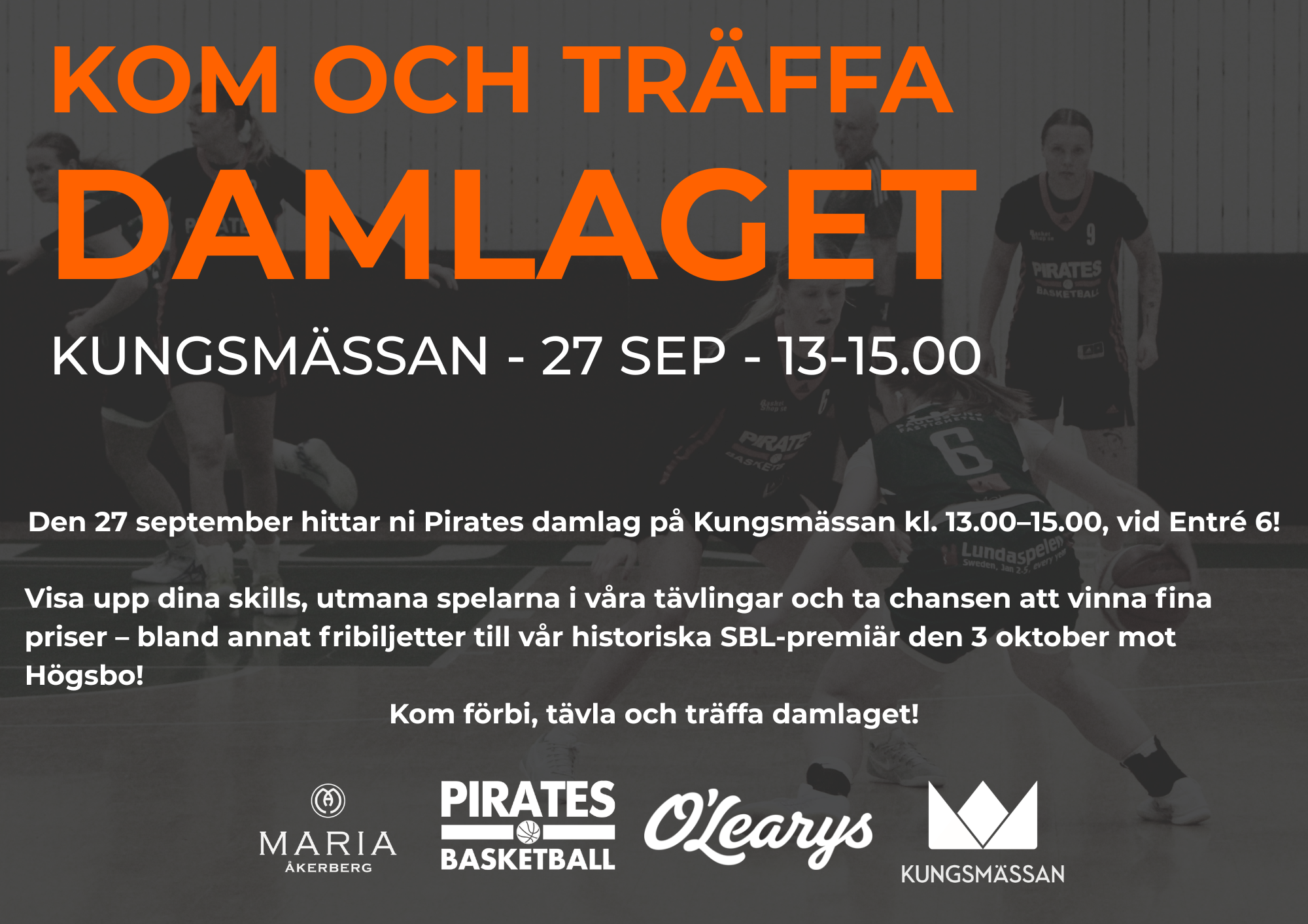 kungsmässan träffa damlagte